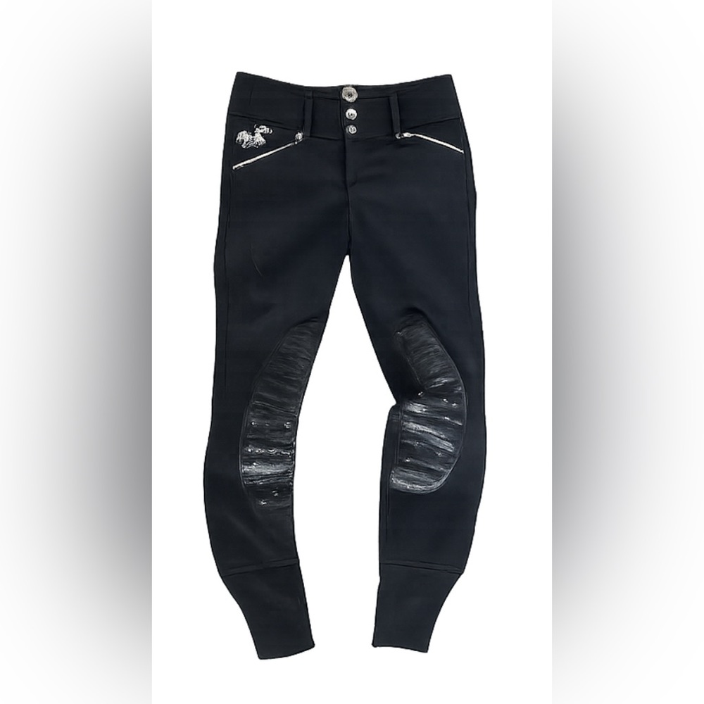 Women's Black Equestrian Leggings